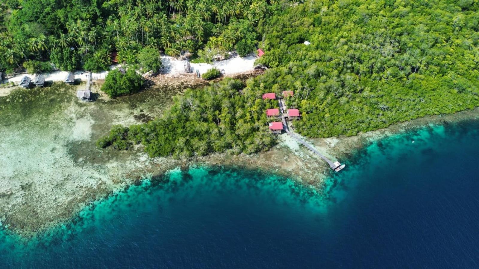 Villa Raja Ampat Blue Sea Besir Exterior foto